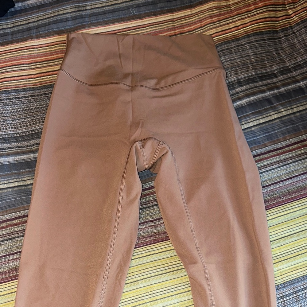 Womens Tan Leggings